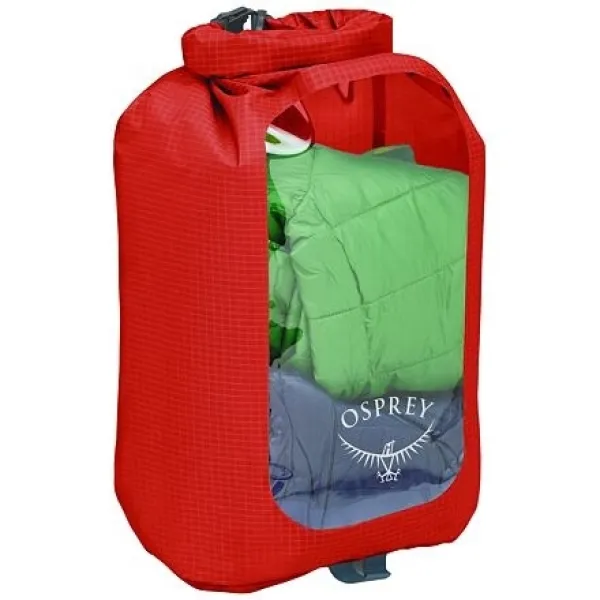  Торба OSPREY DRY SACK 12 W/WINDOW MARS ORANGE 