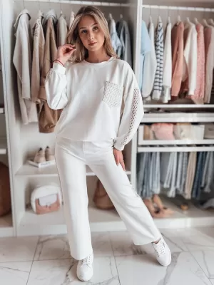 Дамски панталони DSTREET LUXEEN UY2521 БЯЛ