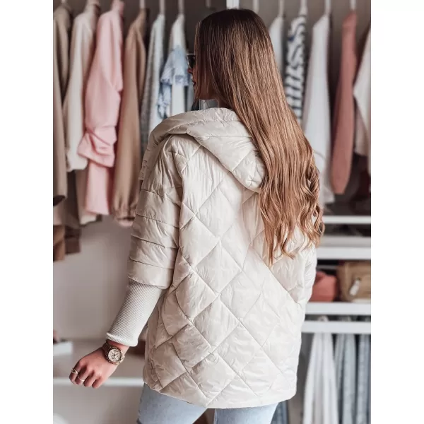  Дамско яке DSTREET PUFFILOF TY4856 БЯЛ 