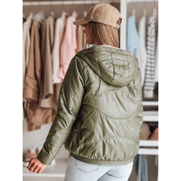  Дамско яке DSTREET NIVESSO TY4857 ЗЕЛЕНО 