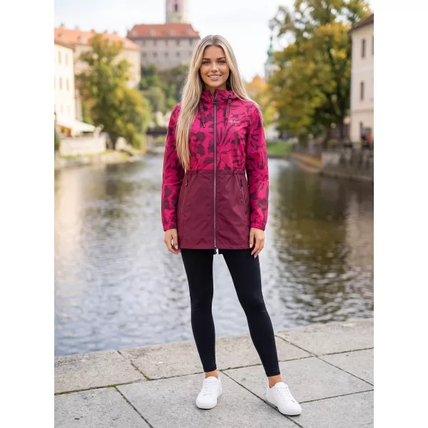  Дамско палто ALTISPORT ELANI БОРДО 