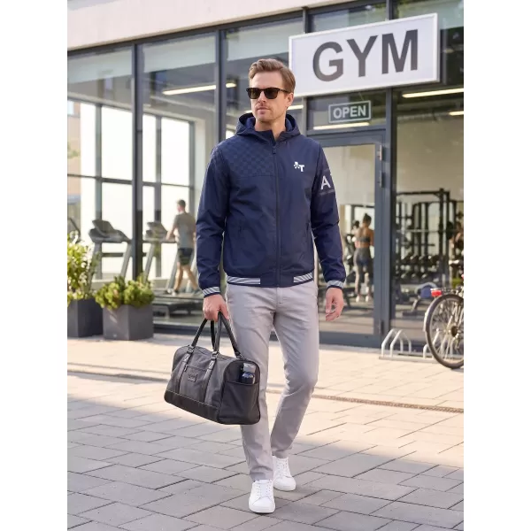  Мъжко яке ALTISPORT EGBERT ТЪМНО СИНЬО 