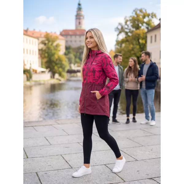  Дамско палто ALTISPORT ELANI БОРДО 