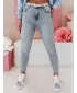 Дамски панталони DSTREET SKINNEX UY2476 СИНЬО
