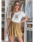 Дамска пола DSTREET CY0499 КАРАМЕЛ