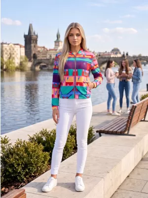 Дамско яке ALTISPORT ELICE РОЗОВО