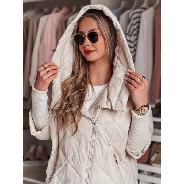  Дамско яке DSTREET PUFFILOF TY4856 БЯЛ 