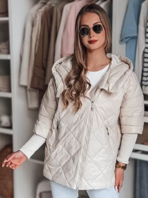 Дамско яке DSTREET PUFFILOF TY4856 БЯЛ