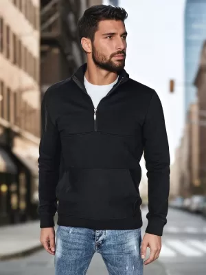 Мъжки суичър DSTREET BX5885 ЧЕРНО