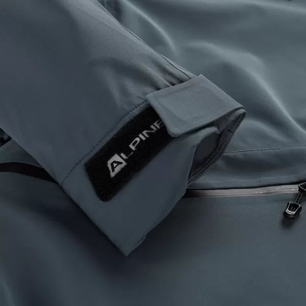  Мъжко водоустойчиво яке ALPINE PRO ZARR СИВО 
