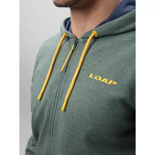  Мъжки суичър LOAP ECBASAN ЗЕЛЕНО 