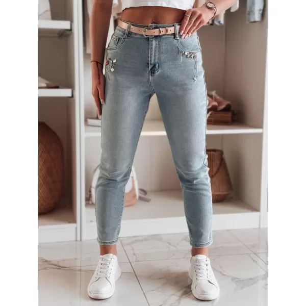  Дамски панталони DSTREET BLINGBLING UY2451 СИНЬО 