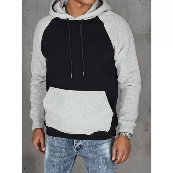  Мъжки суичър DSTREET BX5889 ЧЕРНО 