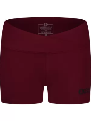 Дамски фитнес шорти NORDBLANC NBSPL8038 БОРДО