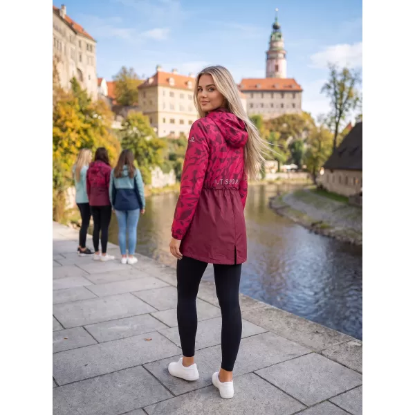  Дамско палто ALTISPORT ELANI БОРДО 