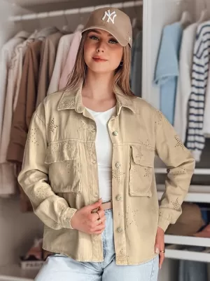 Дамско яке DSTREET STRASHINE TY4847 КАРАМЕЛ