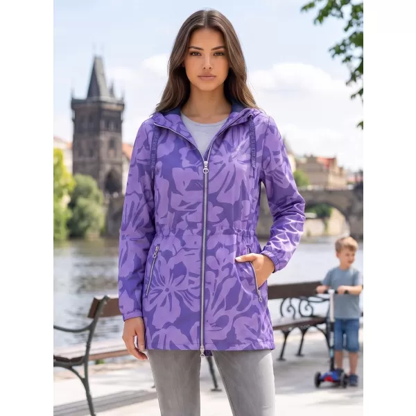  Дамско палто ALTISPORT ELANI ВИОЛЕТОВО 
