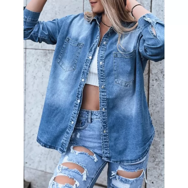  Риза DSTREET DY0348 СИНЬО 