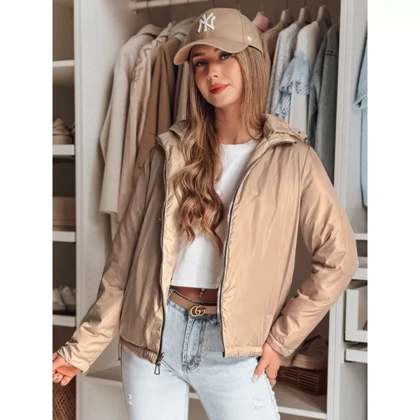  Дамско яке DSTREET SYLVIAN TY4863 БЕЖОВО 