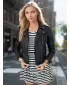 Дамско яке DSTREET NESSI TY3455 ЧЕРНО