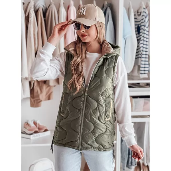  Жилетка DSTREET TY4877 ЗЕЛЕНО 