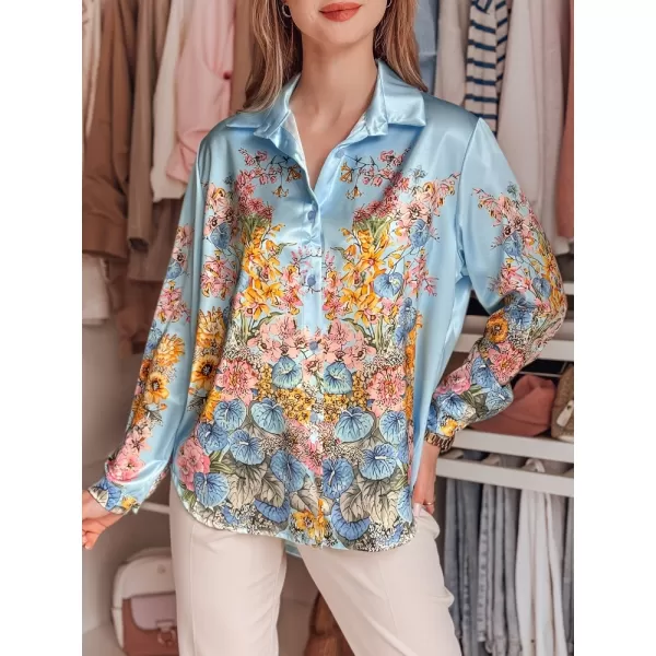  Риза DSTREET BLOSSIVA DY0466 СВЕТЛО СИНЬО 