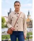Дамско яке ALTISPORT EVELINA ЛЕК КРЕМООБРАЗЕН