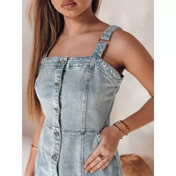  Рокля DSTREET SEWIKA EY2586 СИНЬО 
