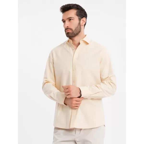  Риза OMBRE OM-SHOS-0183 ЯРКО ЖЪЛТО 