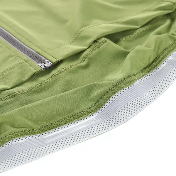  Велосипедна фланелка ALPINE PRO SAGEN 2 ЗЕЛЕНО 