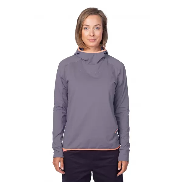  Дамска суитчър HANNAH NYMA HOODY СИВ ХРЕБЕТ МЕЛ 