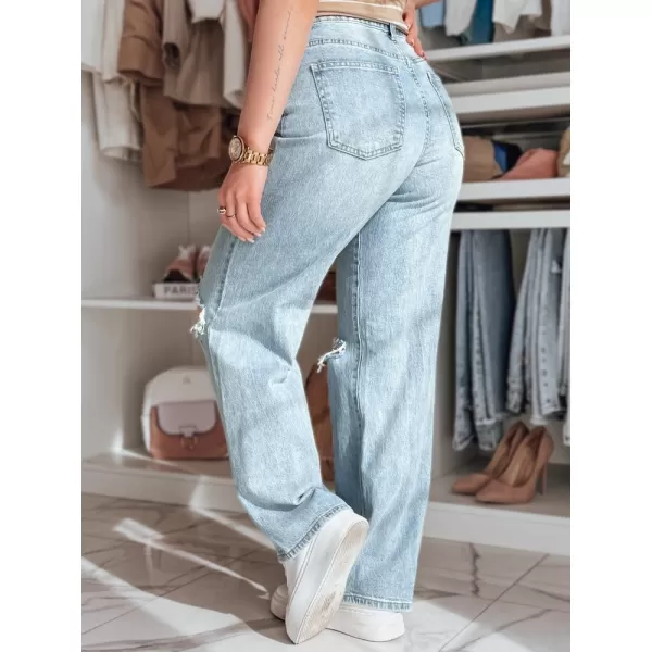  Дамски панталони DSTREET STYLLEG UY2491 СИНЬО 
