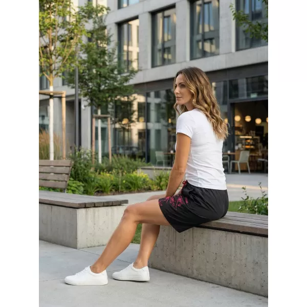  Дамски шорти ALTISPORT ELISSA ЧЕРЕН 