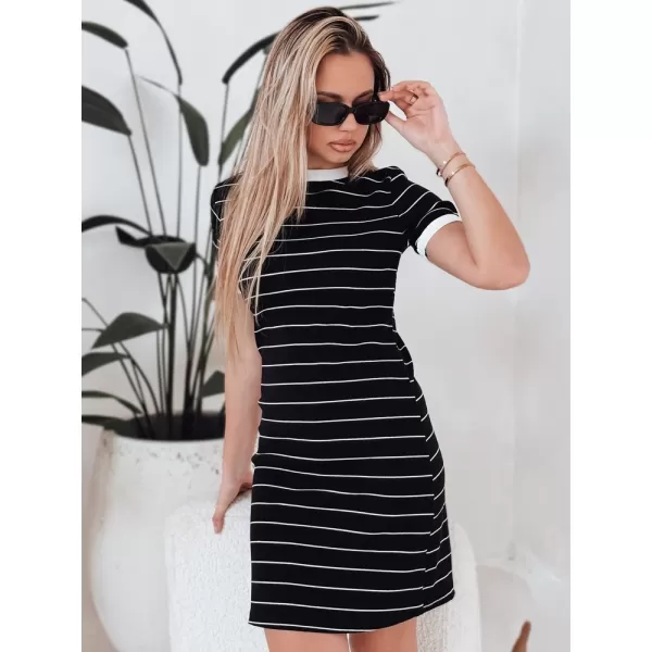  Рокля DSTREET FITLINES EY2584 ЧЕРНО 