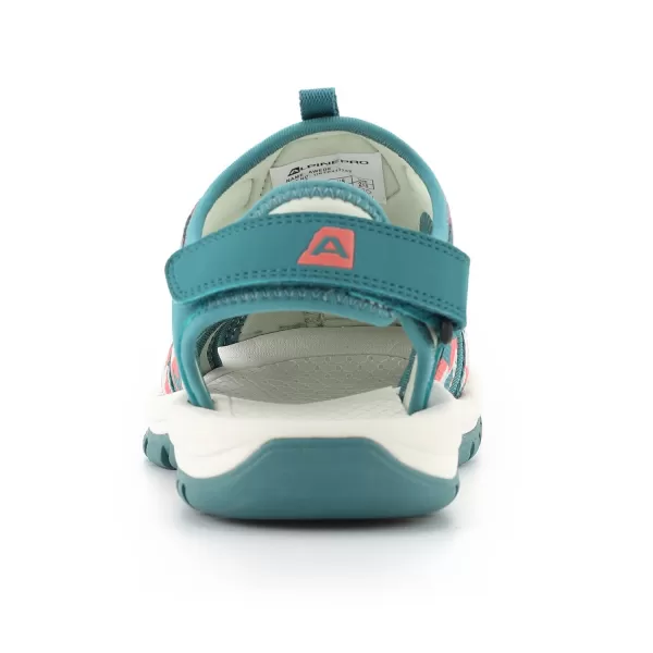  Летни сандали ALPINE PRO AWEDE ЗЕЛЕНО 