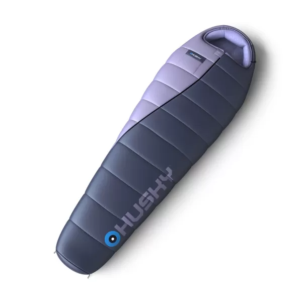  Дамски спален чувал HUSKY EMBER LADIES -15°C СИНЬО/РОЗОВО 