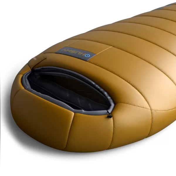  Спален чувал HUSKY PLUS -10°C ГОРЧИЦА 
