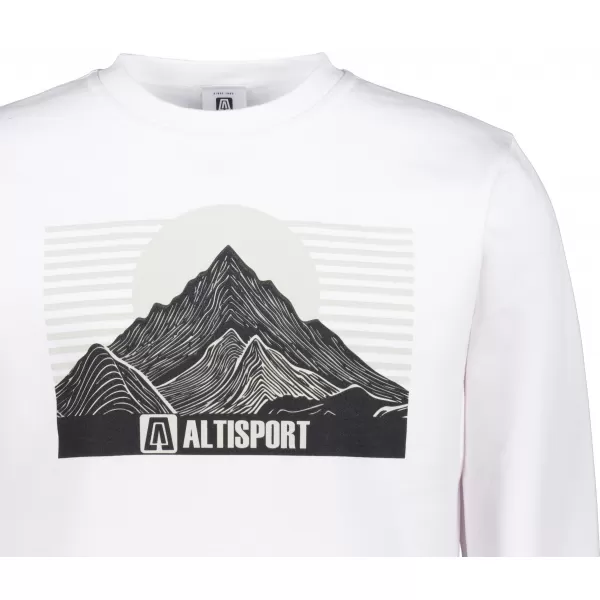  Мъжки суичър ALTISPORT ALM188406 БЯЛО 