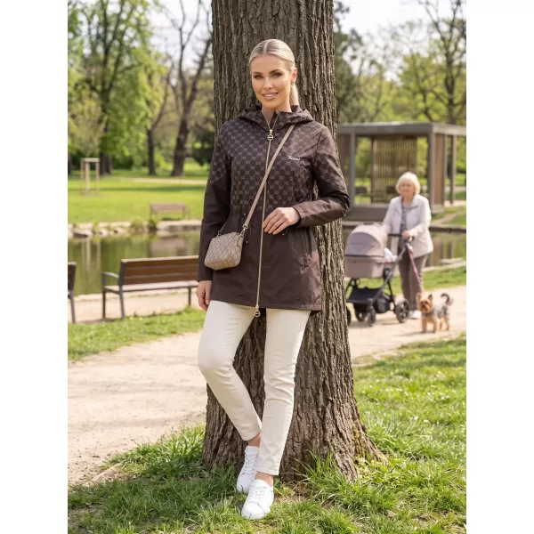  Дамско палто KIXMI UNNI КАФЯВО 