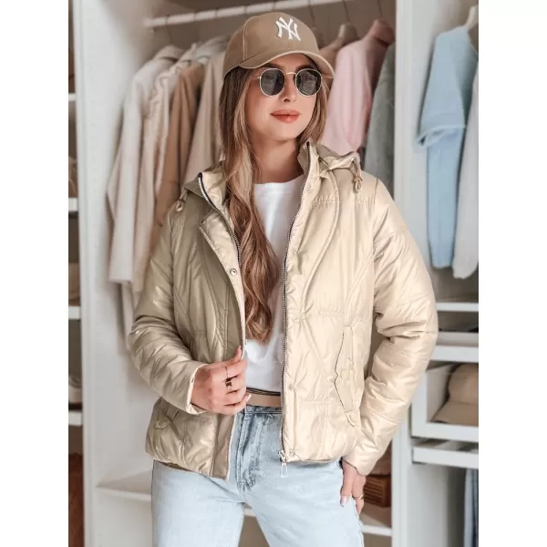  Дамско яке DSTREET MARISSIA TY4851 БЕЖОВО 