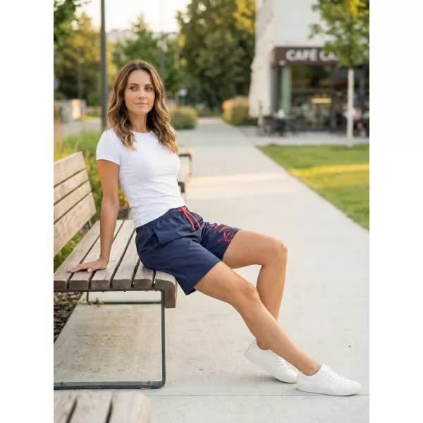 Дамски шорти ALTISPORT ELISSA ТЪМНО СИНЬО 