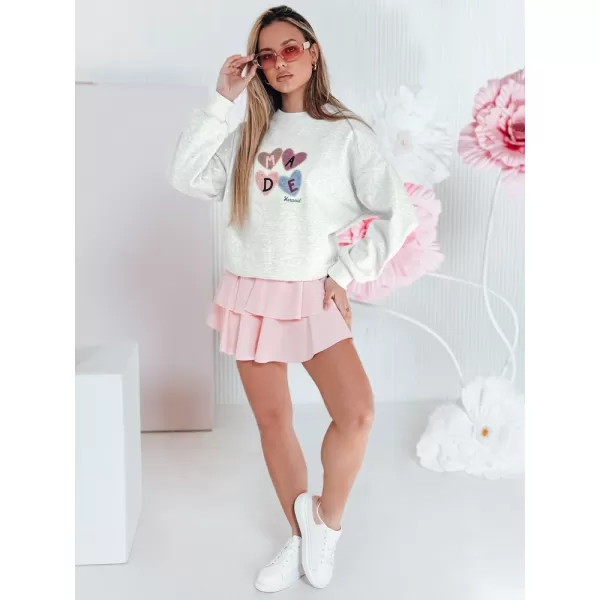  Дамска суитчър DSTREET MADELIN BY1459 СВЕТЛО СИВО 