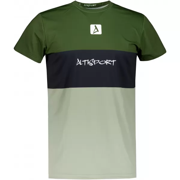  Мъжка премиум плюс функционална тениска ALTISPORT VOJ/ALM051TR02 КАКИ 