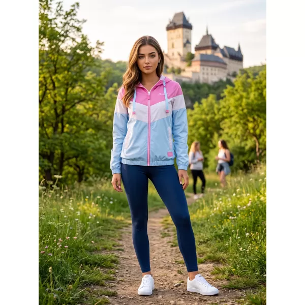  Дамско яке ALTISPORT EDNA СВЕТЛО РОЗОВО 