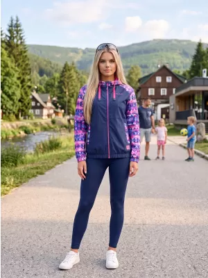Дамско яке ALTISPORT EDRIA ТЪМНО СИНЬО