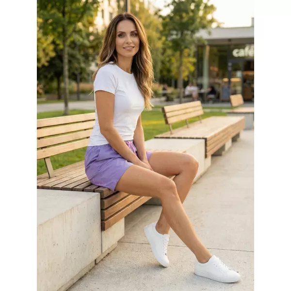  Дамски шорти ALTISPORT ELISSA ВИОЛЕТОВО 