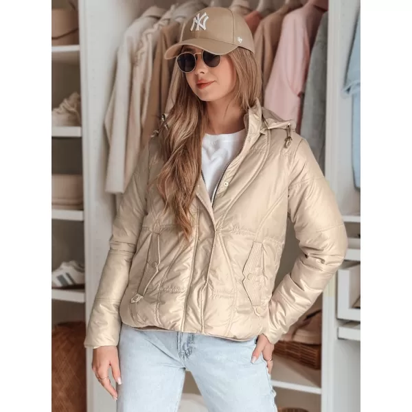  Дамско яке DSTREET MARISSIA TY4851 БЕЖОВО 