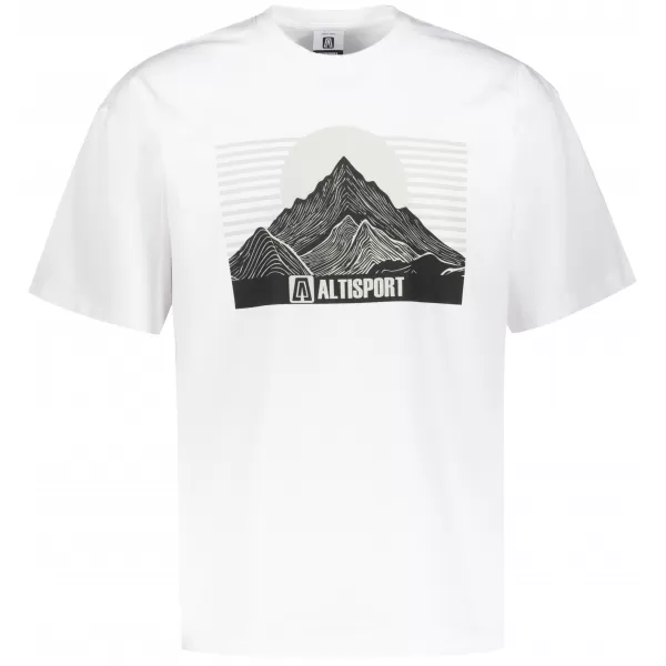  Мъжка тениска ALTISPORT ALM188812 БЯЛО 