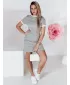 Рокля DSTREET FITLINES EY2580 БЯЛ