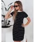 Рокля DSTREET FITLINES EY2584 ЧЕРНО
